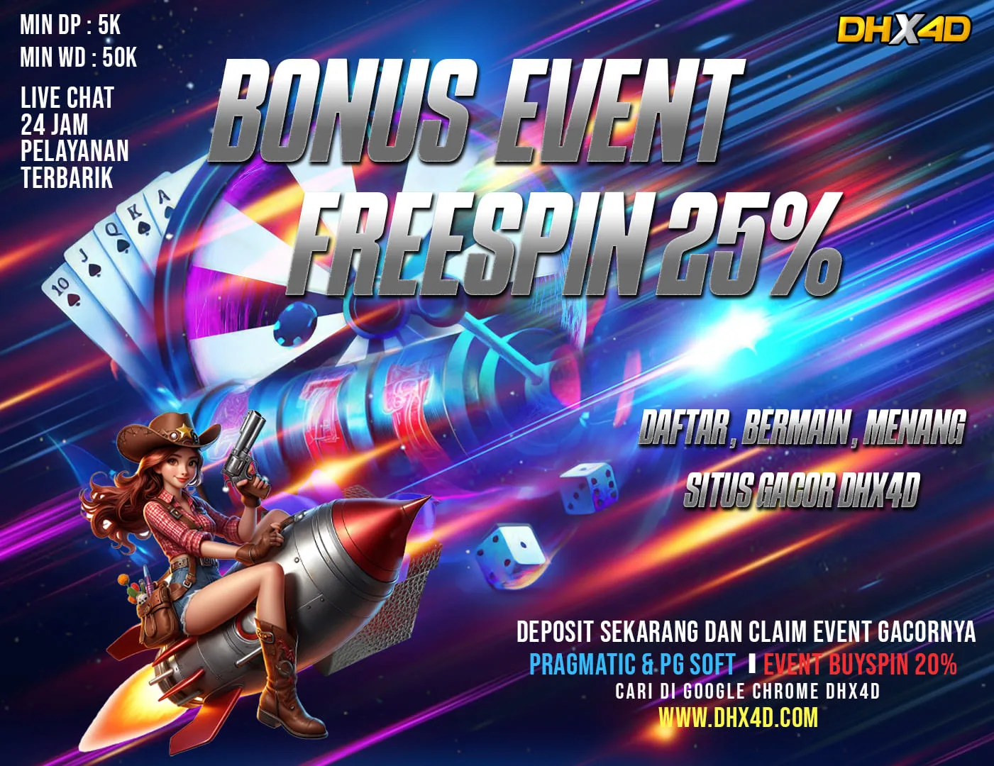 Event Freespin DHX4D